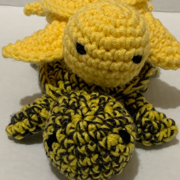 Playroom Decor Nursery Decor Crocheted Handmade Gift Idea Sea Turtle - Picture 4 of 16